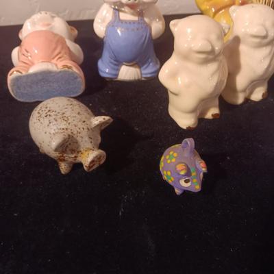 AN ASSORTMENT OF PIGS