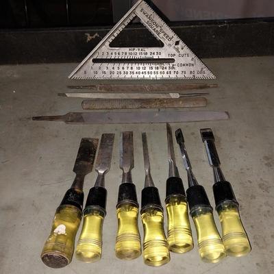SET OF CHISELS-FILES AND MORE