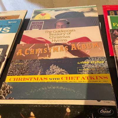 A LARGE SELECTION OF MUSIC ON VINYL RECORDS