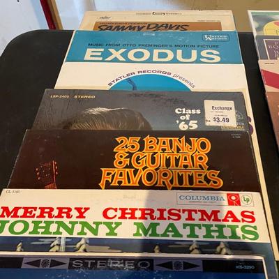 A LARGE SELECTION OF MUSIC ON VINYL RECORDS