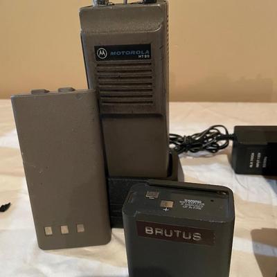 MOTOROLA PORTABLE HAND HELD WALKIE-TALKIES