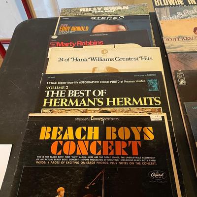 WIDE VARIETY OF MUSIC ON VINYL RECORDS