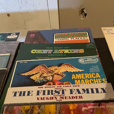 WIDE VARIETY OF MUSIC ON VINYL RECORDS