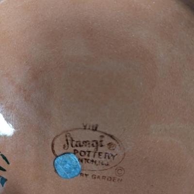 Hand Painted Stangl Pottery Serving Dessert Trays