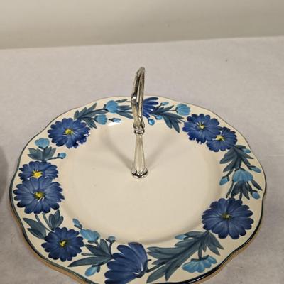 Hand Painted Stangl Pottery Serving Dessert Trays
