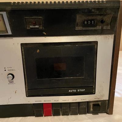 VINTAGE REALISTIC CASSETTE DECK TAPE RECORDER