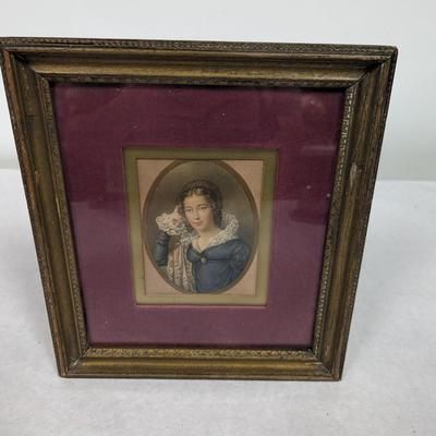 Vintage Framed Portrait