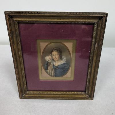 Vintage Framed Portrait