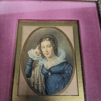 Vintage Framed Portrait
