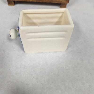 Pier 1 Wooden Apothecary Chest Set