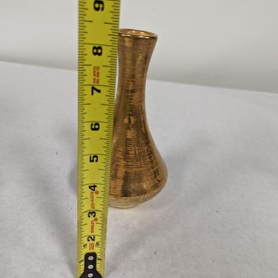 Stangl Granada Gold Hand Painted Vase