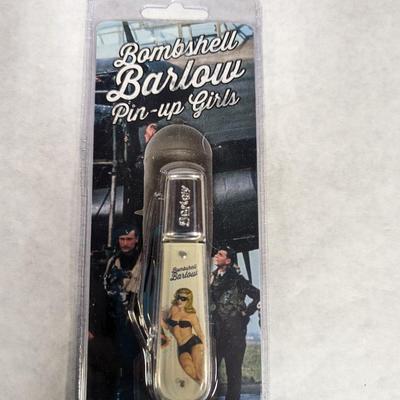 Bombshell Barlow Pin-up Girls Pocket Knife