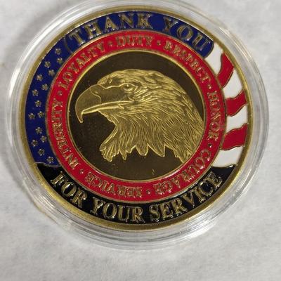Thank You For Your Service "Veteran Coin" Choice 2