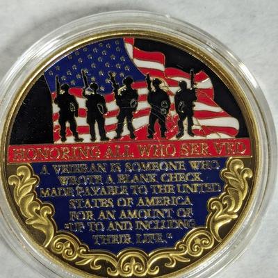 Thank You For Your Service "Veteran Coin" Choice 2