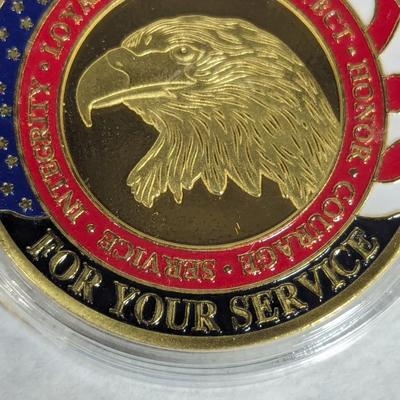 Thank You For Your Service "Veteran Coin" Choice 3