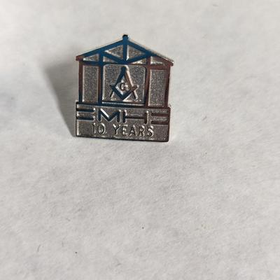 Sterling Silver Lapel Pin