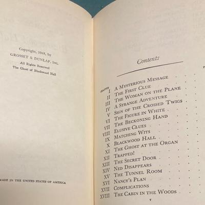 Vintage Nancy Drew Mystery