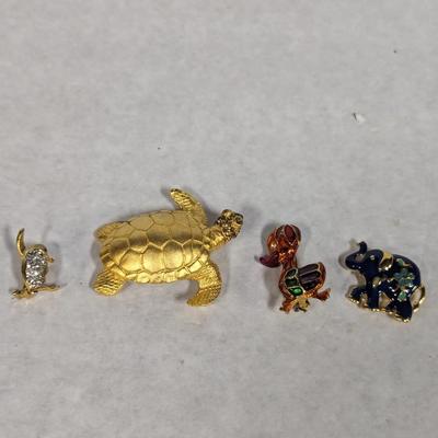 Animal Lapel Pins