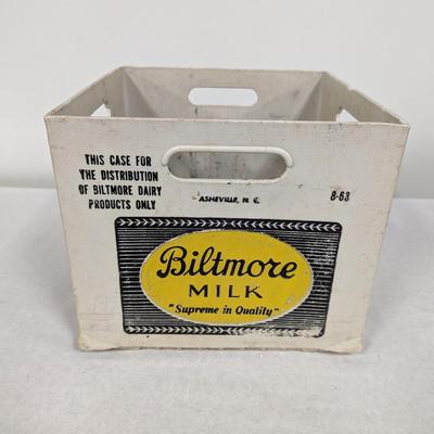 Vintage Biltmore Milk Case