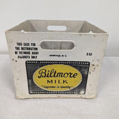 Vintage Biltmore Milk Case