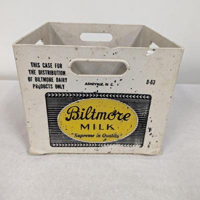 Vintage Biltmore Milk Case