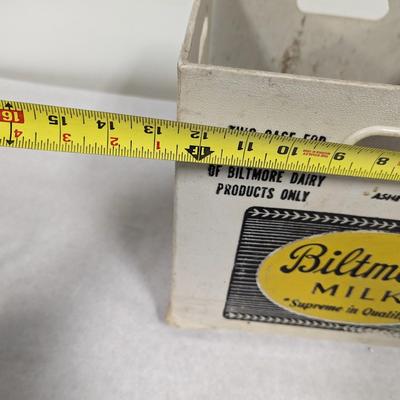 Vintage Biltmore Milk Case