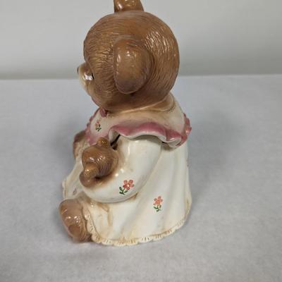 Vintage Teddy Bear Cookie Jar