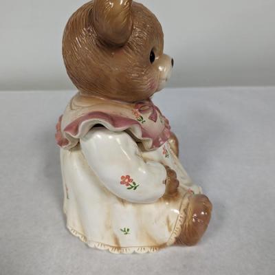 Vintage Teddy Bear Cookie Jar