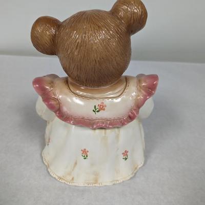 Vintage Teddy Bear Cookie Jar