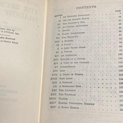 Vintage Nancy Drew Mystery