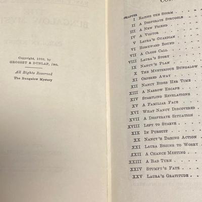Vintage Nancy Drew Mystery