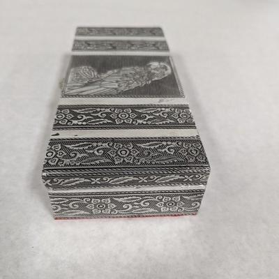 Silver Handicraft Jewelry Box With Parrot Design