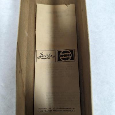 Pepsi Cola 75th Anniversary Edition Combination Salt Shaker & Pepper Mill