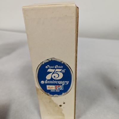 Pepsi Cola 75th Anniversary Edition Combination Salt Shaker & Pepper Mill