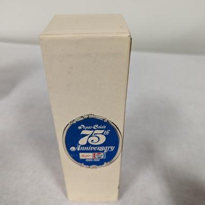Pepsi Cola 75th Anniversary Edition Combination Salt Shaker & Pepper Mill
