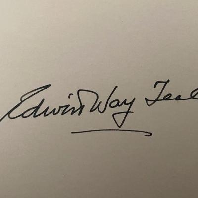 Edwin Way Teale Signature