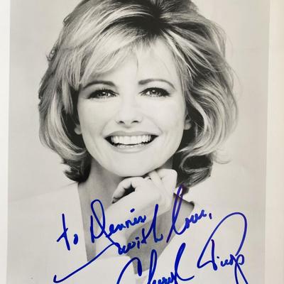 Cheryl Tiegs signed photo