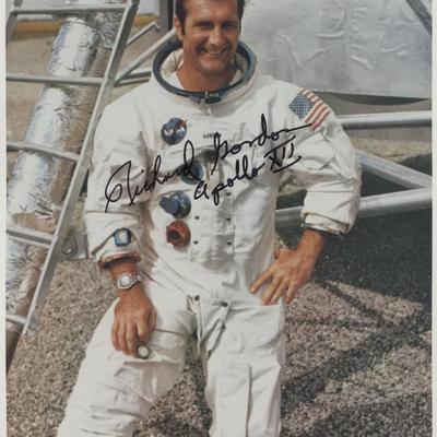 Richard Gordon Apollo 12 signed photo