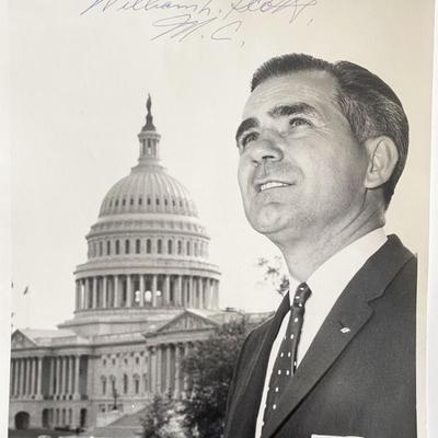 Senator William L. Scott signed photo