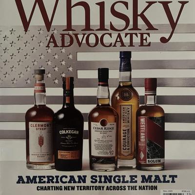 Whisky Advocate Magazine. Fall 2023