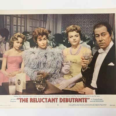 The Reluctant Debutante original 1958 vintage lobby card