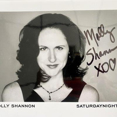 SNL Molly Shannon signed photo