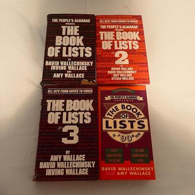 The People’s Almanac & The Book of Lists Books (O-MG)