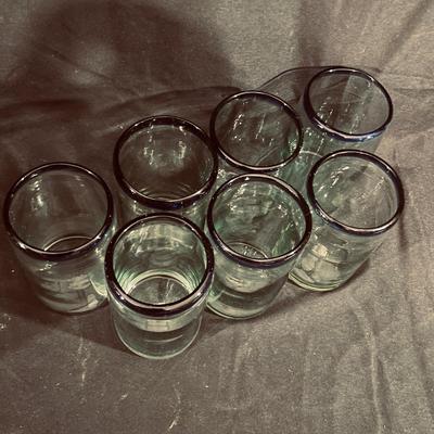 Hand Blown Glass Pitchers & Glasses (K-MG)