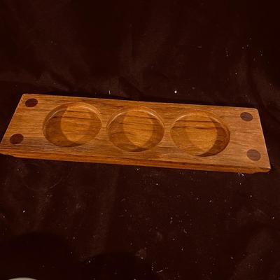 Teak Plates & More Wooden Items (K-MG)
