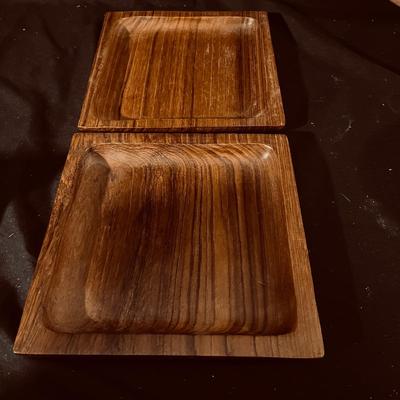 Teak Plates & More Wooden Items (K-MG)