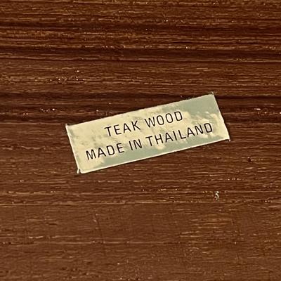 Teak Plates & More Wooden Items (K-MG)