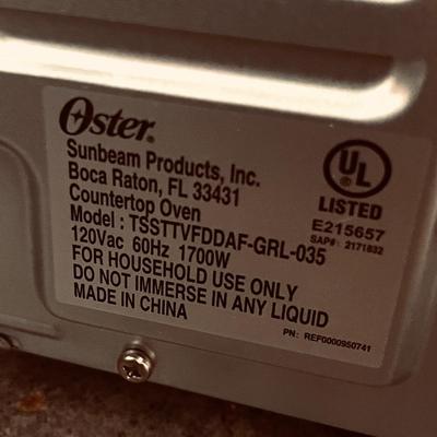 Oster Air Fryer Oven (K-MG)