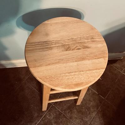 Rolling Kitchen Cart With Drop Leaf Top & Wooden Stool (K-MG)