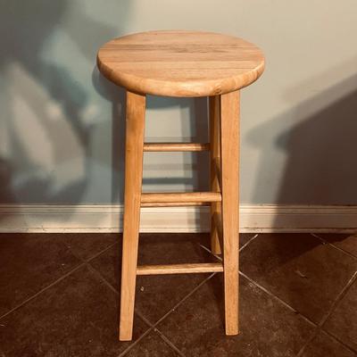 Rolling Kitchen Cart With Drop Leaf Top & Wooden Stool (K-MG)